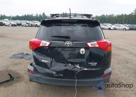 2015 Toyota Rav4 Limited z USA, uszkodzony, nr VIN 2T3DFREV0FW368353